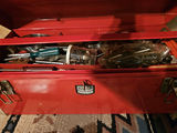 Assorted hand tools and red tool chest - thumbnail 7 of 10