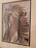 Set of 3 10" X 12" framed horse portraits - thumbnail 6 of 6