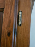 Large wooden armoire with carved crest and drawers - thumbnail 7 of 16