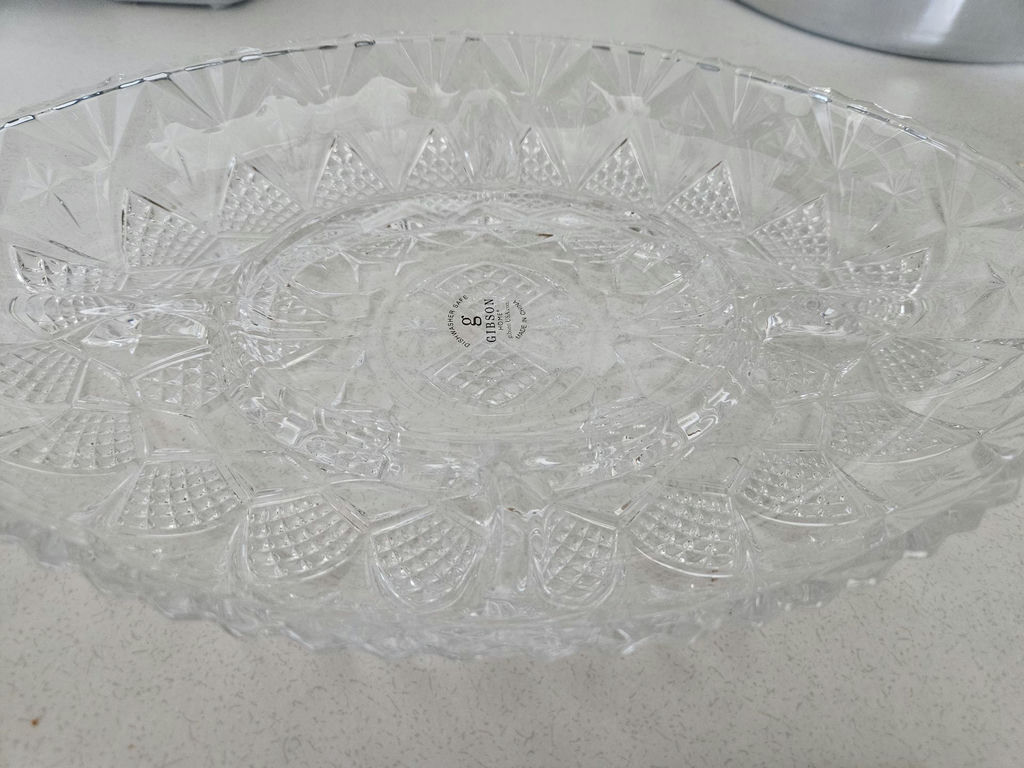 Jewelite Five-Section Oval Glass Platter - image 2 of 7