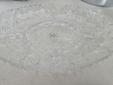Jewelite Five-Section Oval Glass Platter - thumbnail 2 of 7