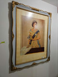 Framed portrait of a Queen Elizabeth II with crown and jewelry - thumbnail 9 of 10