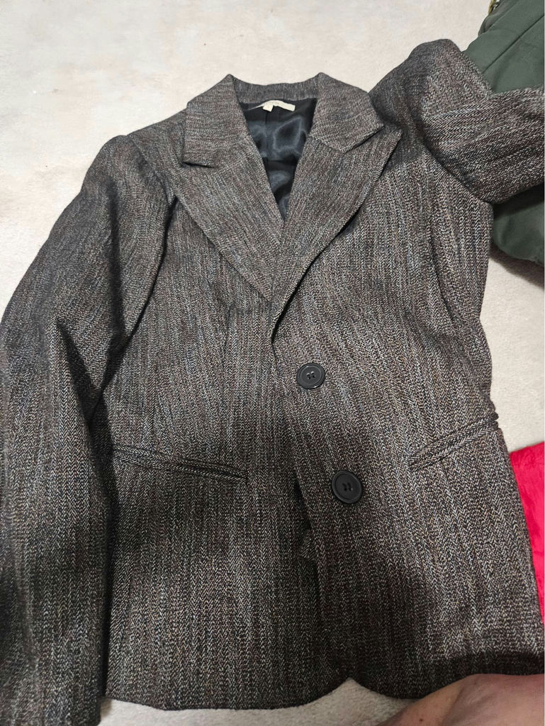 Pile of assorted jackets and coats - image 2 of 8