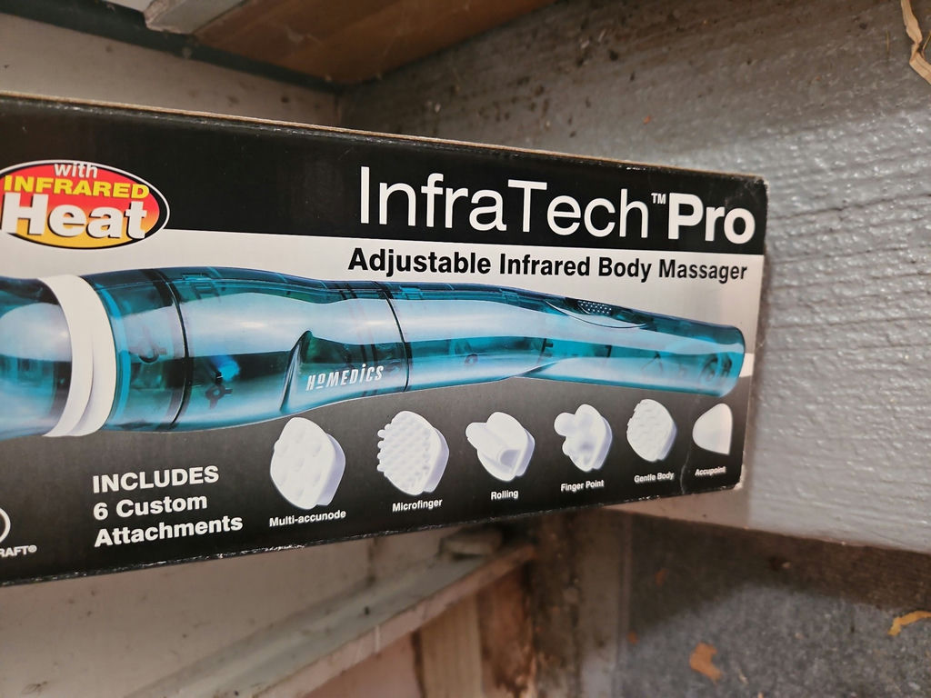 HoMedics InfraTech Pro Infrared Body Massager with Attachments - image 4 of 10