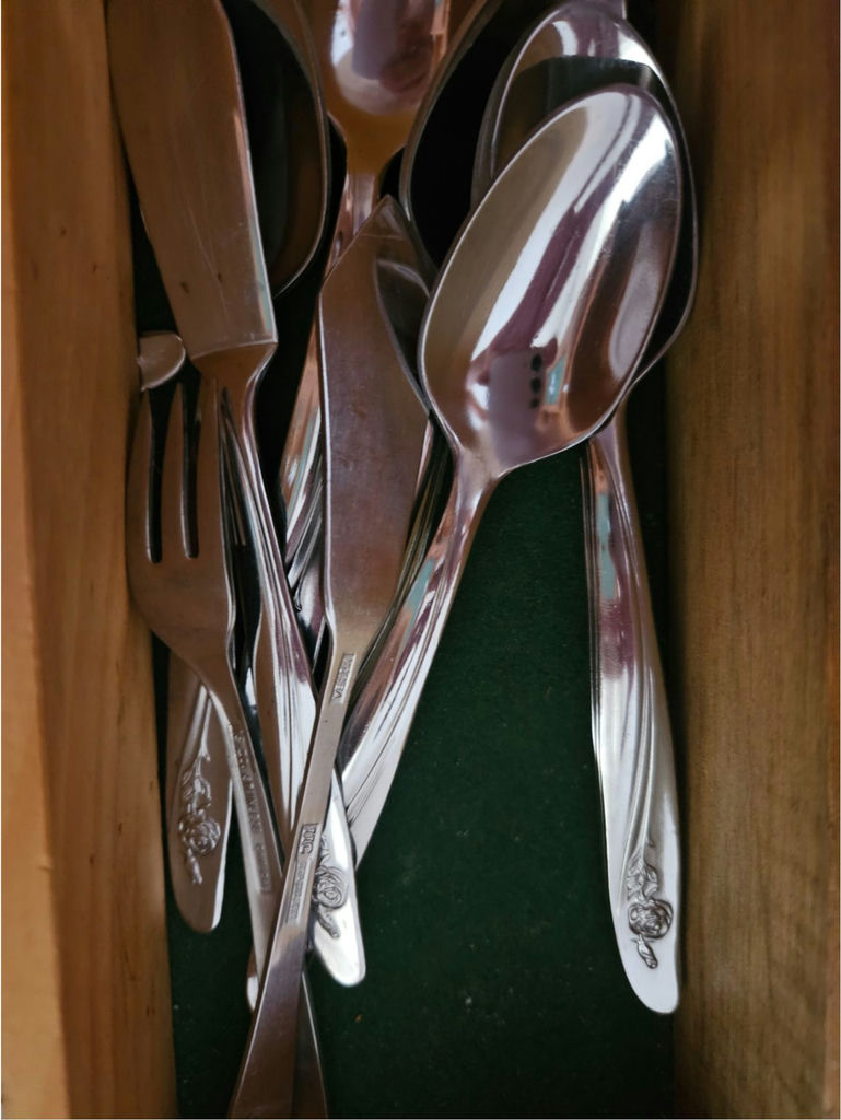 Assorted silverware and kitchen utensils - image 2 of 7
