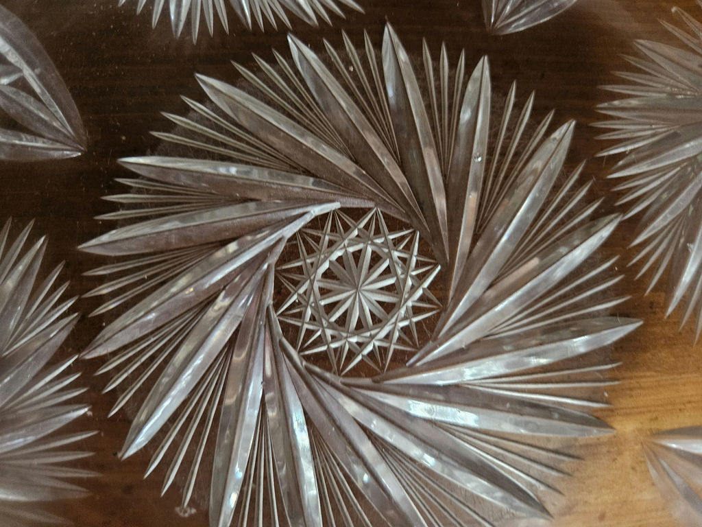 Crystal cut-glass ashtray - image 4 of 5