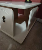 White painted Mid-Century Modern End Tables - thumbnail 5 of 9