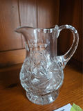 Crystal cut-glass pitcher - thumbnail 2 of 6