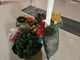 Assorted Christmas wreaths and holiday decorations - thumbnail 1 of 5