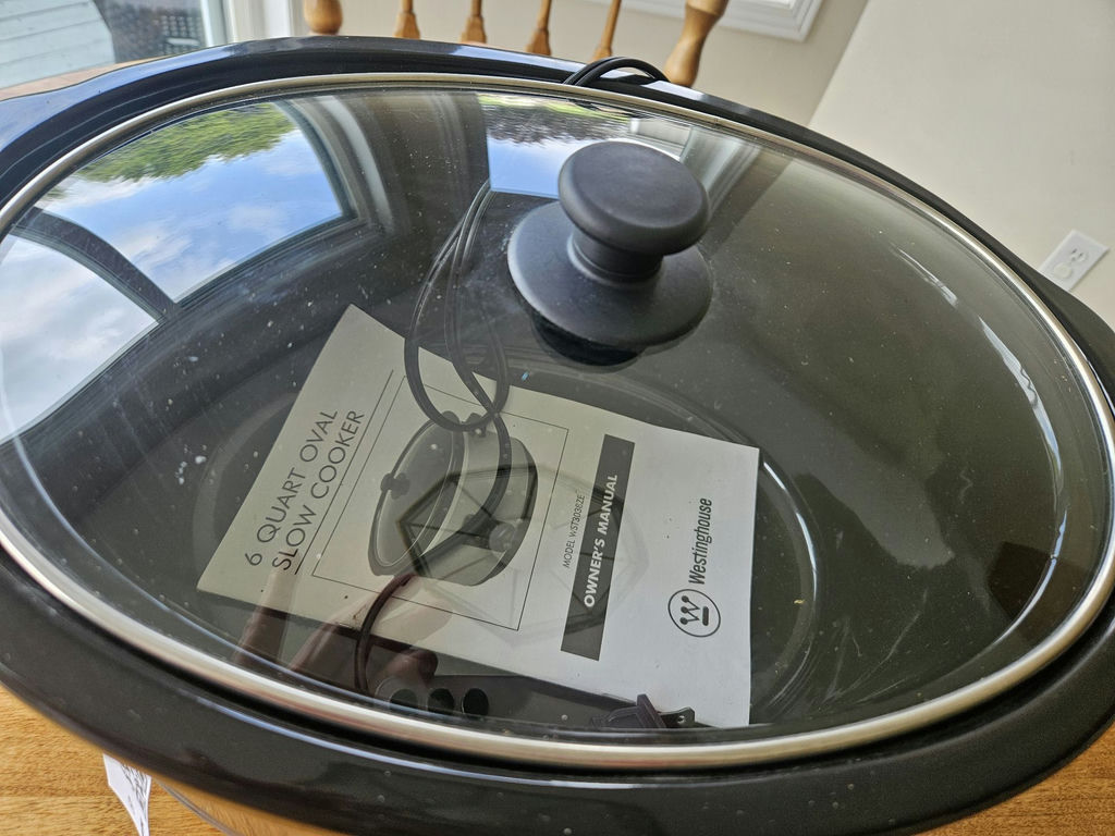 Westinghouse 6-Quart Oval Slow Cooker with Glass Lid - image 3 of 8