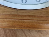 Octagonal wooden wall clock with quartz movement - thumbnail 3 of 4