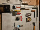 Assorted hand tools and red tool chest - thumbnail 8 of 10