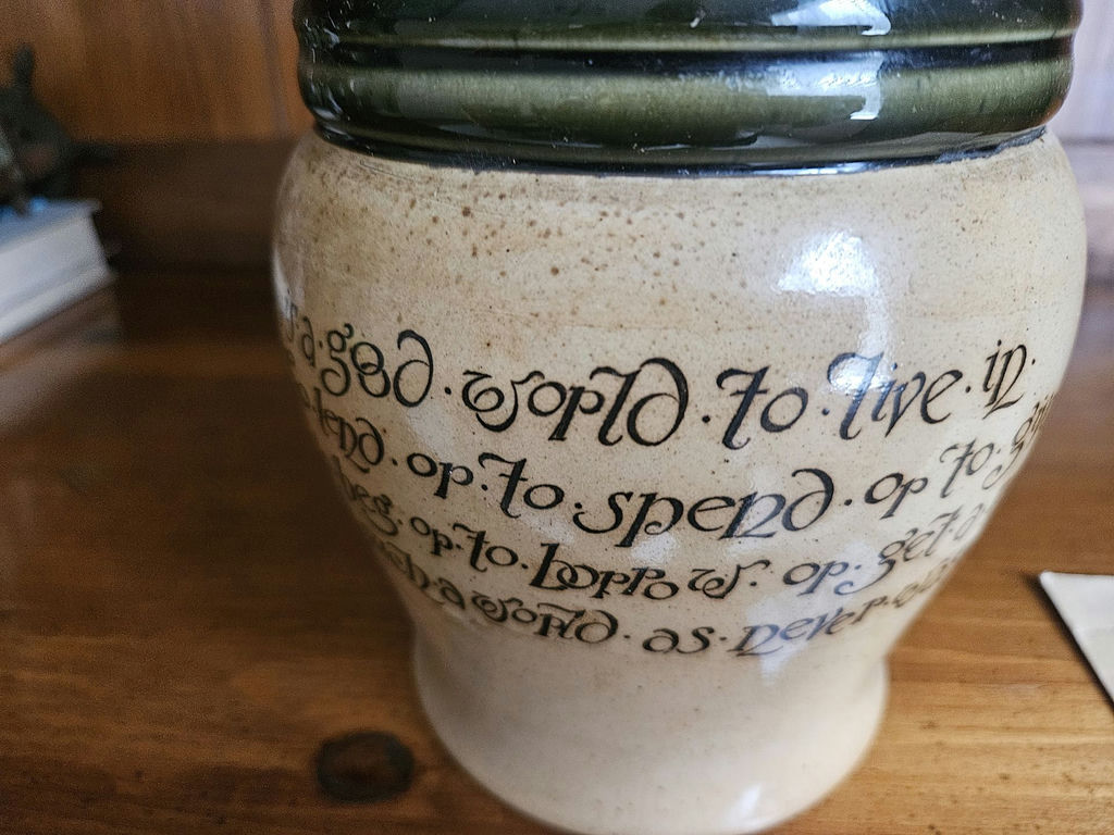 Royal Doulton International Collectors Club pitcher with inscribed text - image 3 of 8