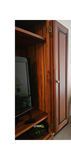 Large wooden armoire with carved crest and drawers - thumbnail 12 of 16
