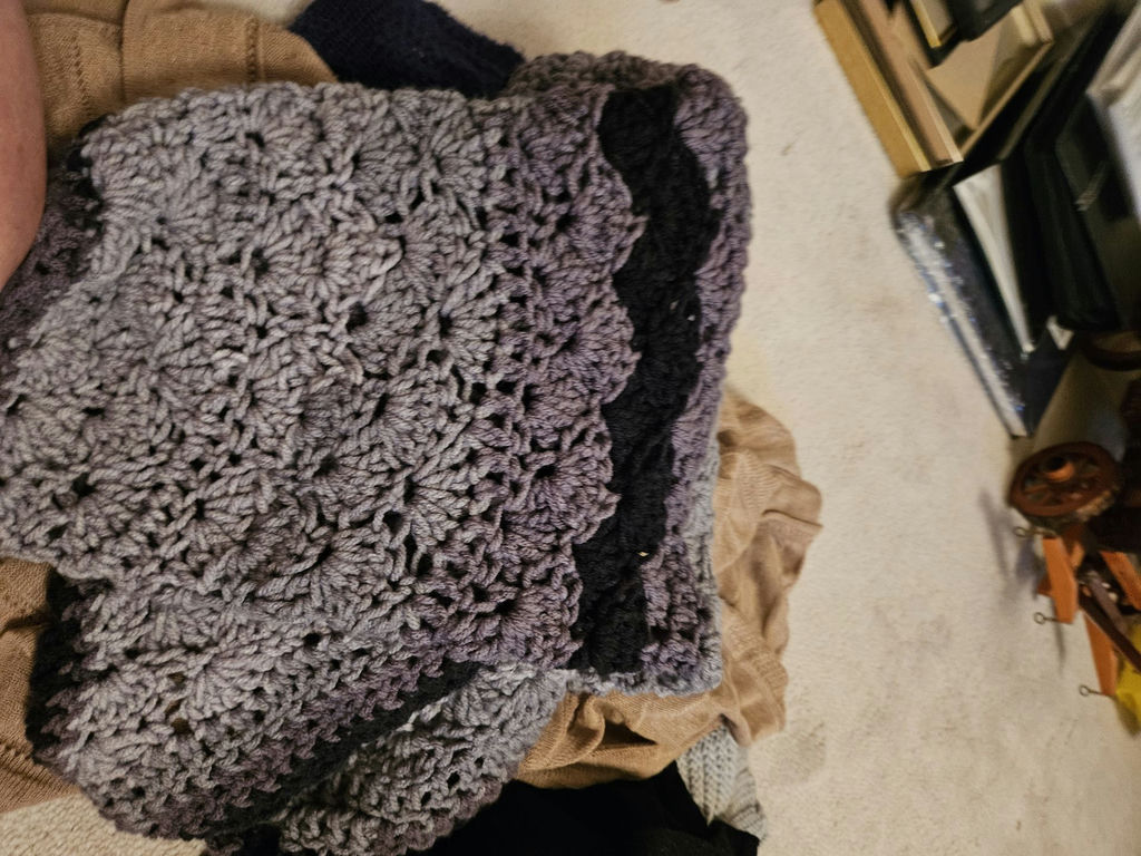 Pile of assorted ladies' sweaters - image 3 of 7