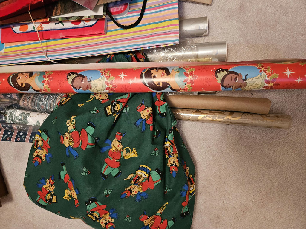 Assorted Gift Wrapping Materials and Boxes - image 3 of 4