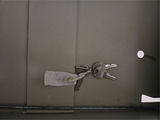 Two-drawer metal filing cabinet with hanging folders - thumbnail 6 of 8