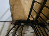 Black metal bed frame with mattress - thumbnail 3 of 8
