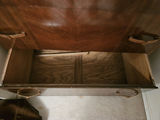 Vintage wooden tall dresser with multiple drawers - thumbnail 7 of 12