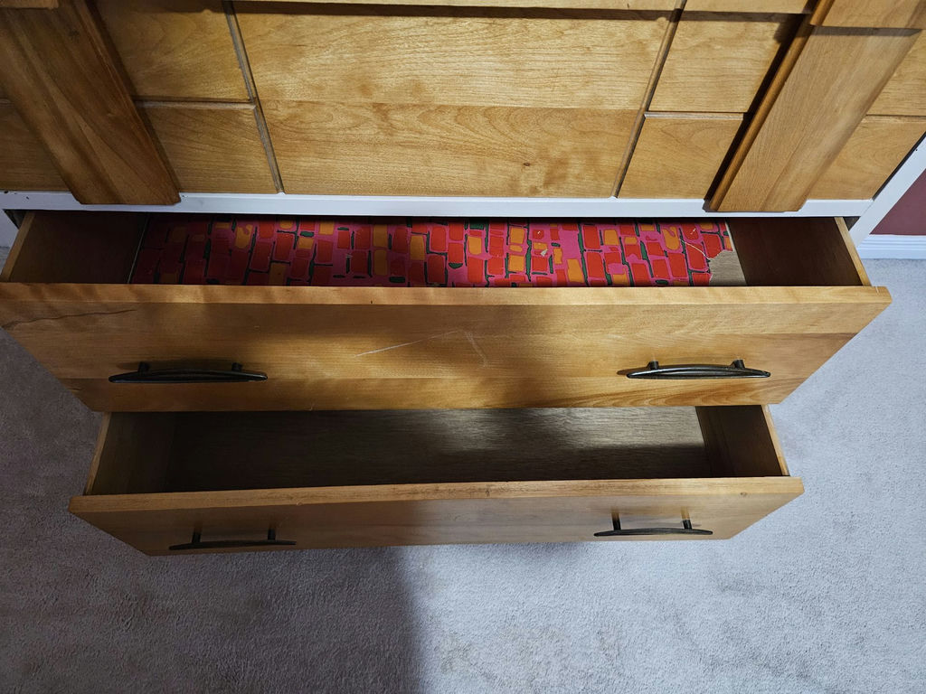 Mid-Century Modern Dressers with Wood Fronts - image 15 of 20