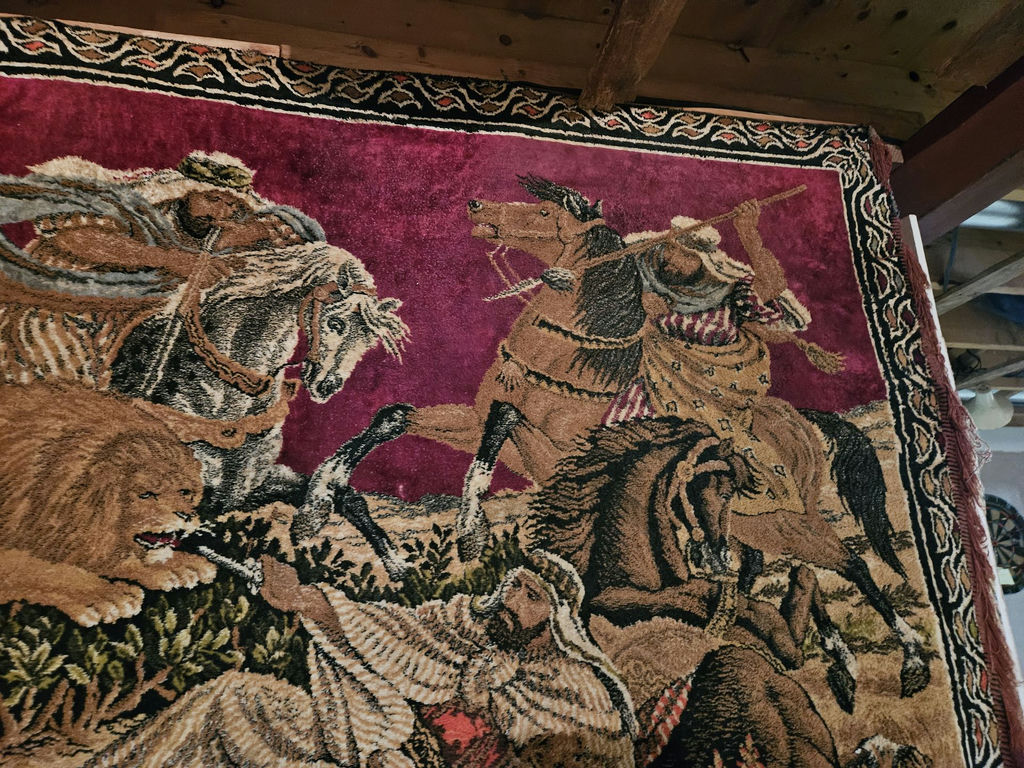 Hunting Scene Tapestry Wall Hanging - image 5 of 6