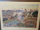 The Musselshell Roundup framed print by Charles M. Russell - thumbnail 2 of 8