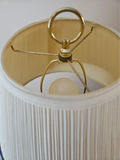 Brass and Green Glass Table Lamps - thumbnail 6 of 9