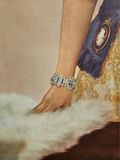 Framed portrait of a Queen Elizabeth II with crown and jewelry - thumbnail 3 of 10