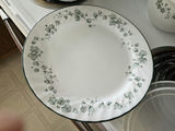 Ivy-pattern Corelle White Dinnerware and Glassware Set. Matching Mixing Bowls and Servingware - thumbnail 1 of 28