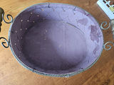 Decorative woven basket with dried botanicals and accompanying cup - thumbnail 9 of 10