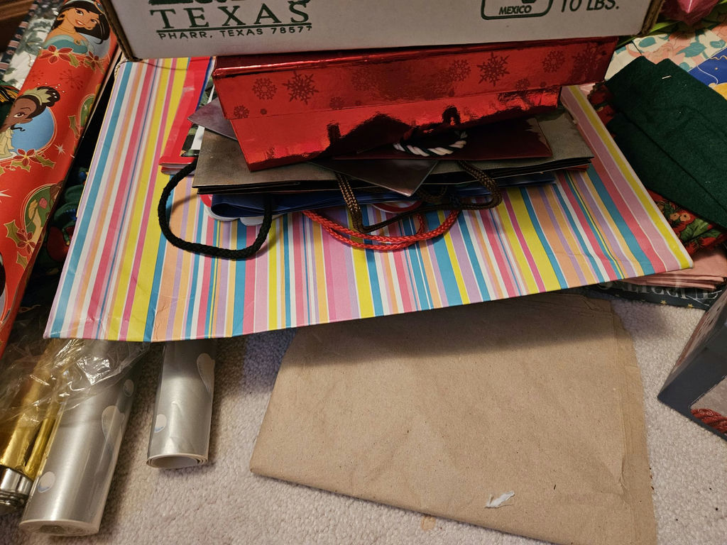 Assorted Gift Wrapping Materials and Boxes - image 2 of 4