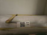 Yellow metal folding bed frame with mattress - thumbnail 2 of 7