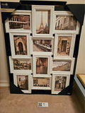 Set of white ornate photo frames - thumbnail 1 of 7