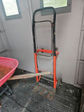 Hand truck / dolly with red frame - thumbnail 1 of 4