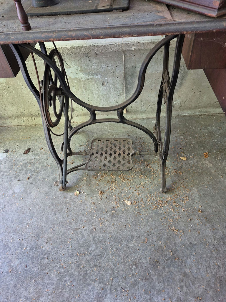 New Harvard Treadle Sewing Machine with Cabinet - image 3 of 3