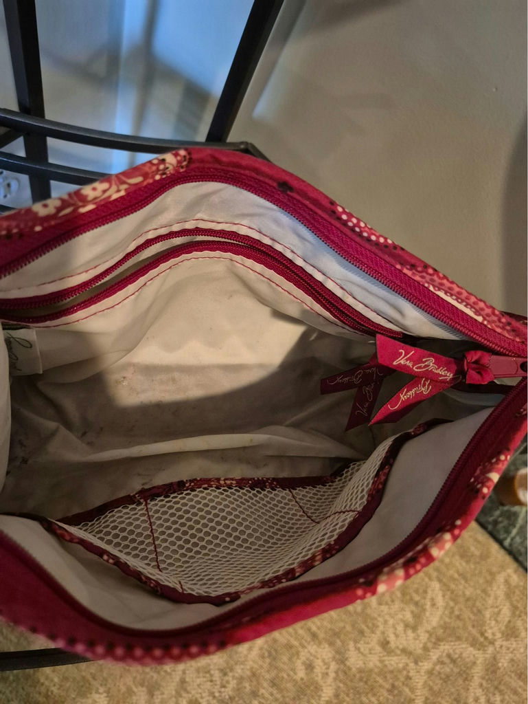 Vera Bradley red paisley bags and organizers - image 6 of 7