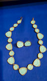 Jewelry #5 | Verdigris Necklace & matching Earrings - thumbnail 1 of 2