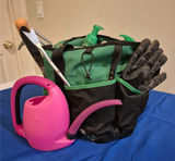 Gardening Tool Bag with Hand Tools, Gloves, Watering Can, and Plant Care Supplies - thumbnail 1 of 2