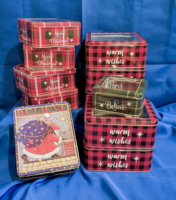 Holiday Cookie Tins - Image 1 of 1