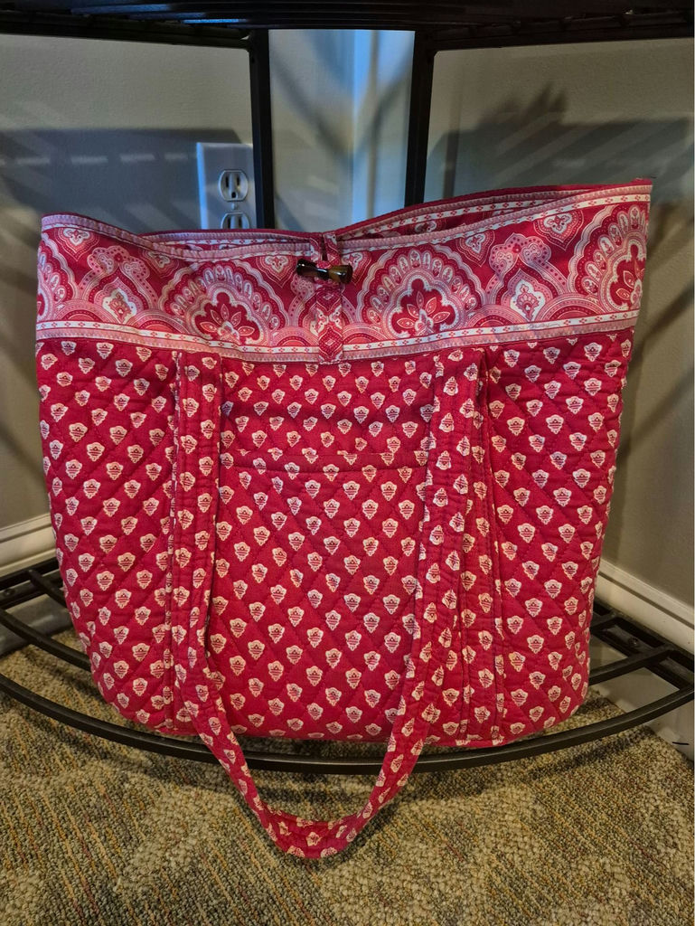 Vera Bradley pink quilted bag set - image 2 of 6