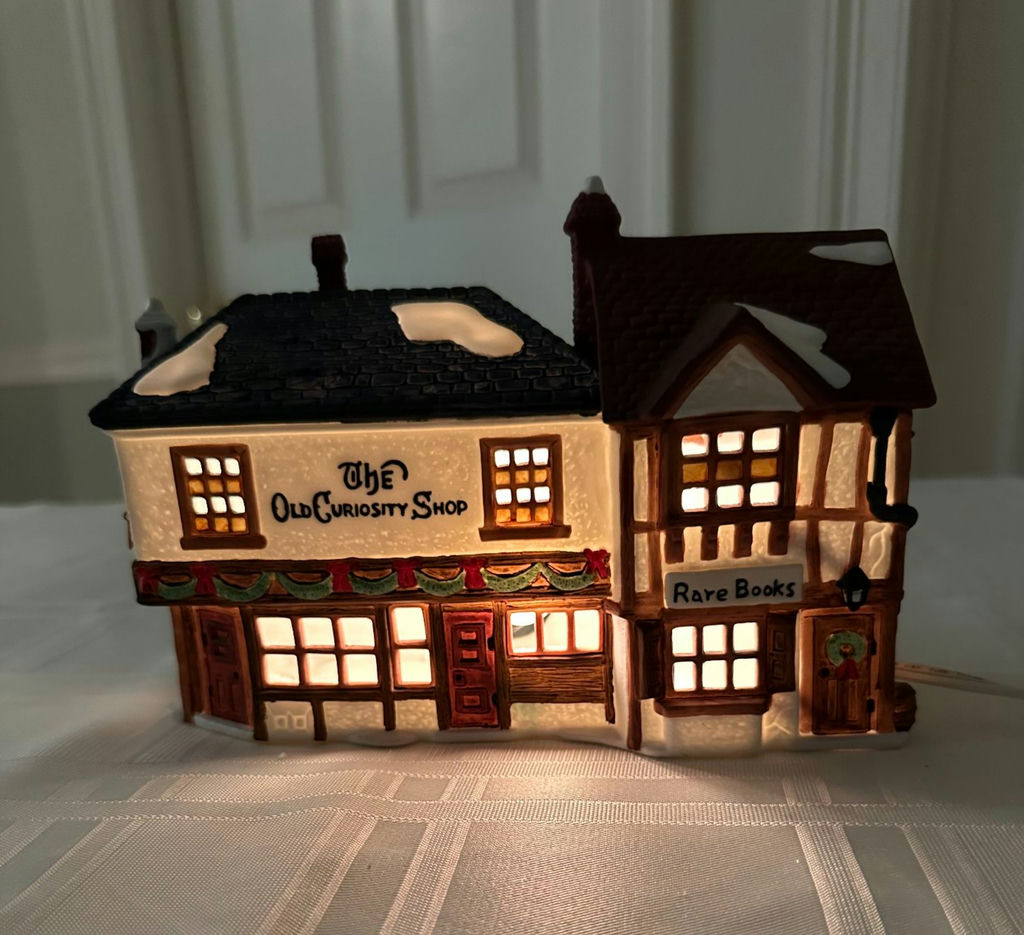 Dickens Village Old Curiosity Shop with Rare Books storefront - image 1 of 9