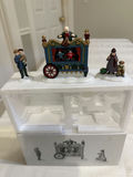 Heritage Village Collection Miniature Figurine Set with Cart and Theater Wagon - thumbnail 4 of 10