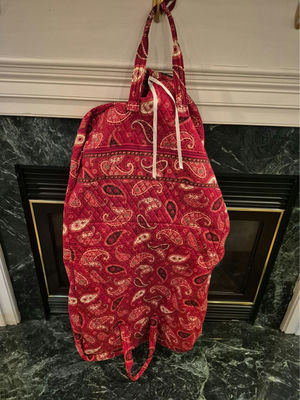 Vera Bradley red paisley bags and organizers - Image 1 of 7
