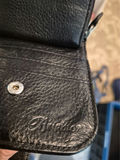 Brighton: Black Leather  Crossbody Bag with Matching Wallet - thumbnail 3 of 5