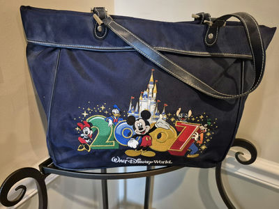 Disney tote bag with pin-lanyard set - Image 1 of 12