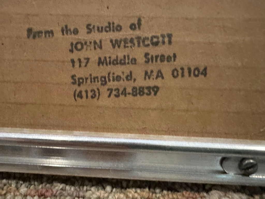 Framed John Westcott Carousel Horse Print - image 4 of 4