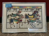 Framed John Westcott Carousel Horse Print - thumbnail 2 of 4