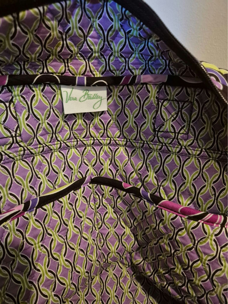 Vera Bradley floral-printed shoulder tote bag - image 3 of 3