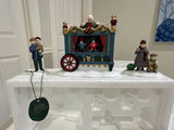Heritage Village Collection Miniature Figurine Set with Cart and Theater Wagon - thumbnail 7 of 10