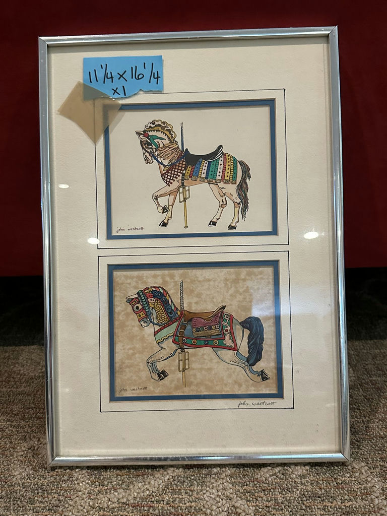 John Westcott Carousel Horse Prints - image 3 of 3